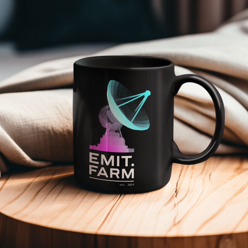EMIT - Black Mug