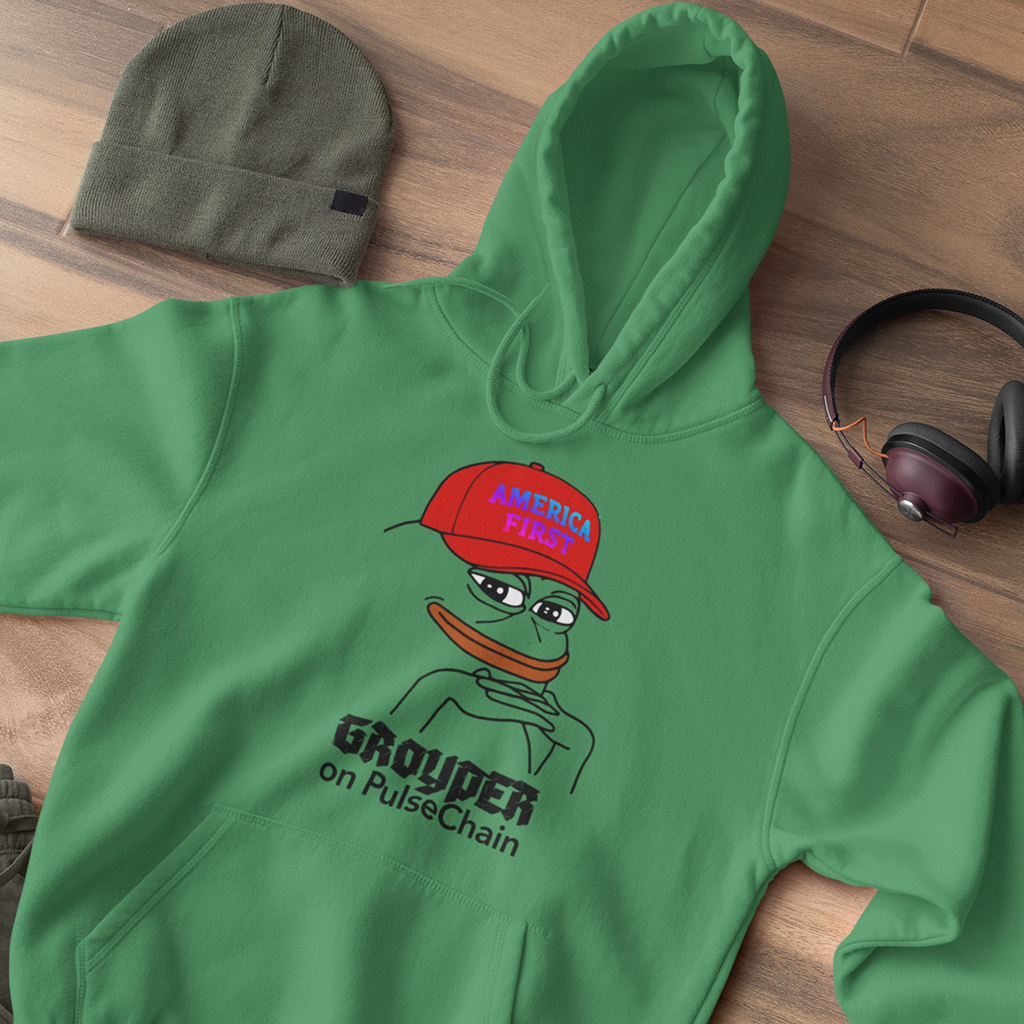 Groyper - Green Hoodie