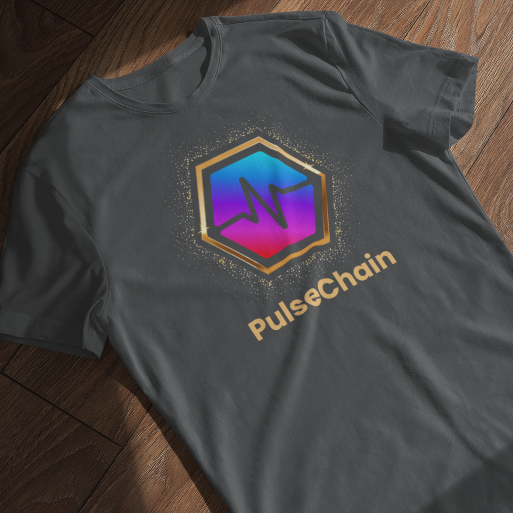 Golden PulseChain - T Shirt - The Pulsican Store