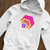 Hex With Pulse Logo - White Hoodie