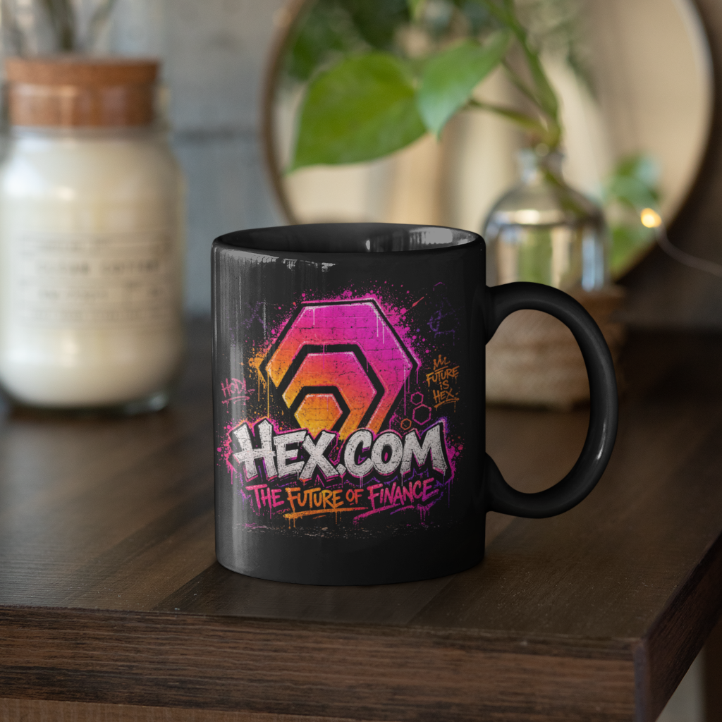 HEX Graffiti - Black Mug
