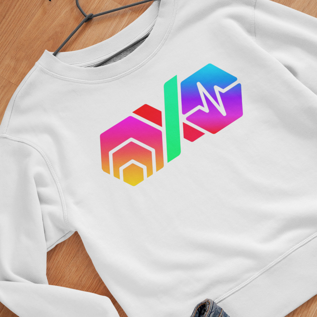 Trinity Logo - White Sweatshirt