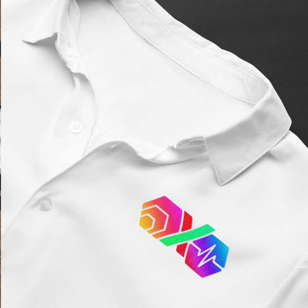 Trinity Logo - White Polo Shirt