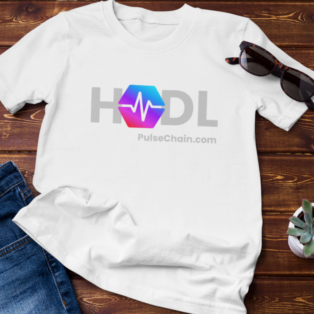 PulseChain HODL - White T Shirt