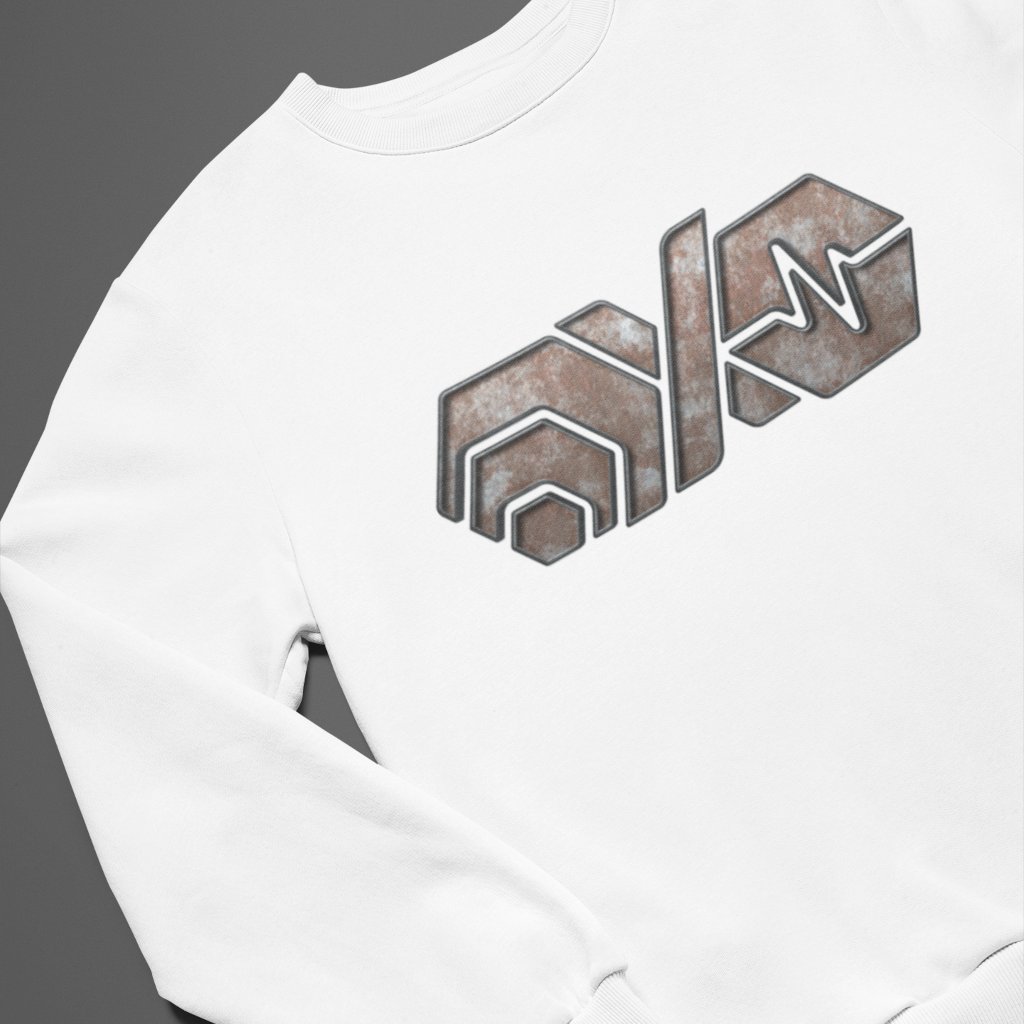 Industrial Trinity - White Sweatshirt