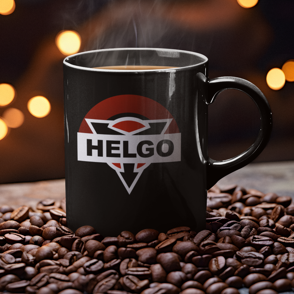 HELGO - Black Mug