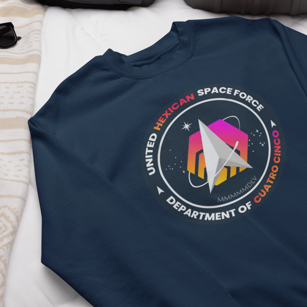 Hexican Space Force - Sweatshirt - The Pulsican Store