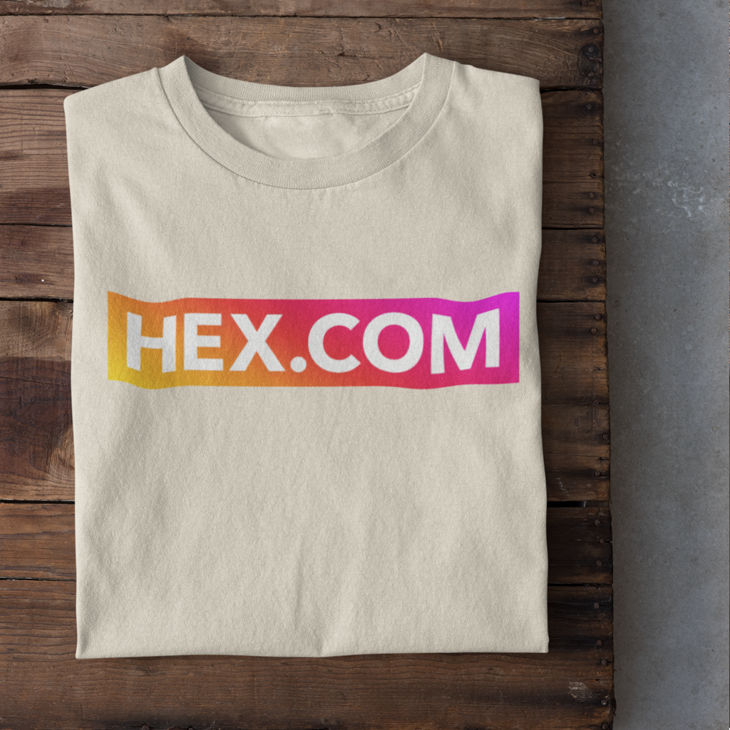 Hex.Com Block Gradient - T Shirt