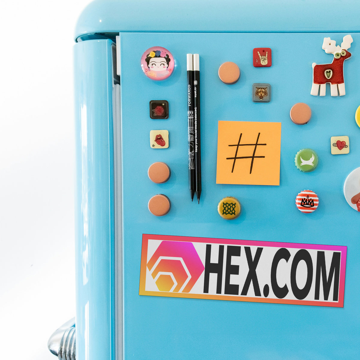 HEX.COM - BUMPER MAGNET - The Pulsican Store
