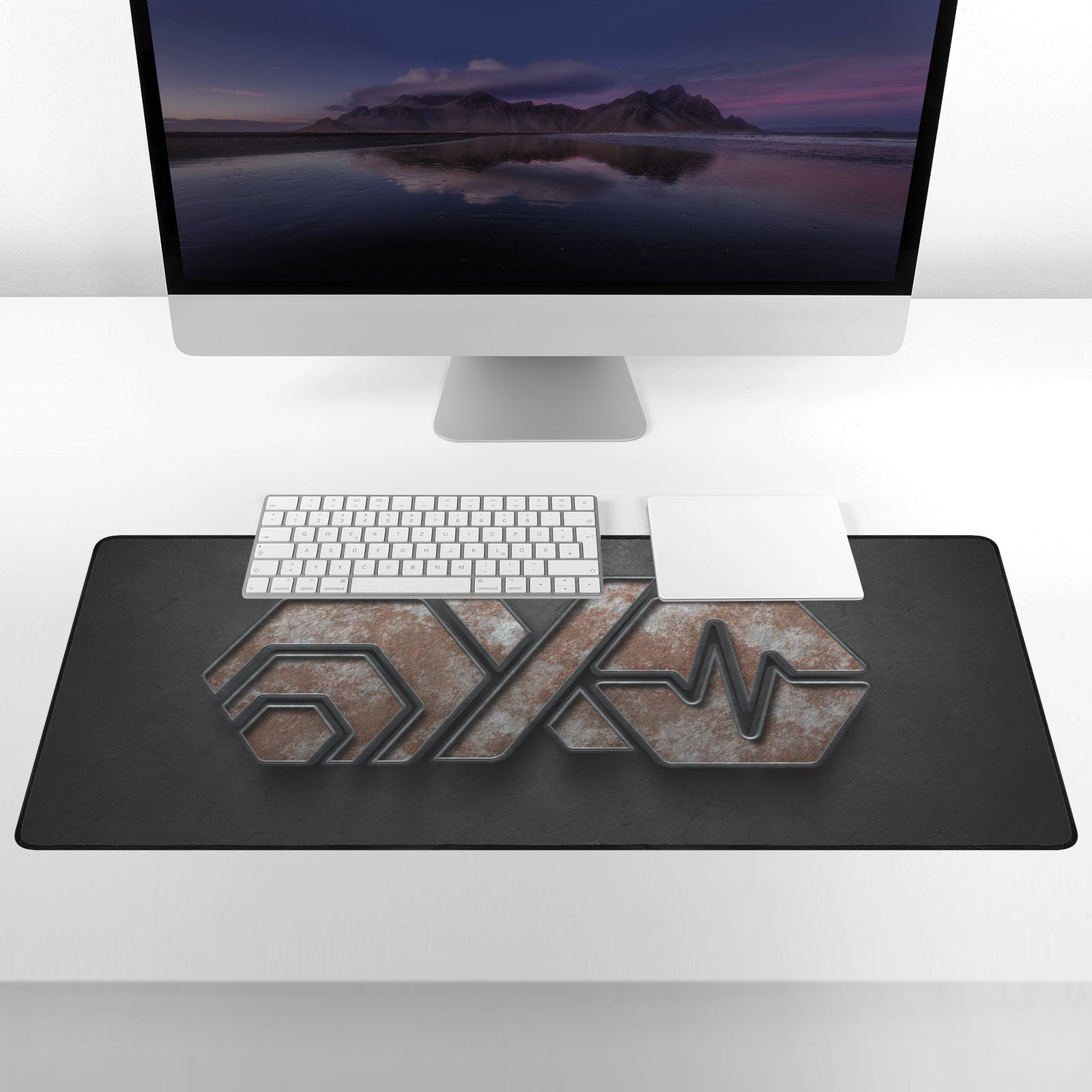 Industrial Trinity - Large Desk Mat - The Pulsican Store