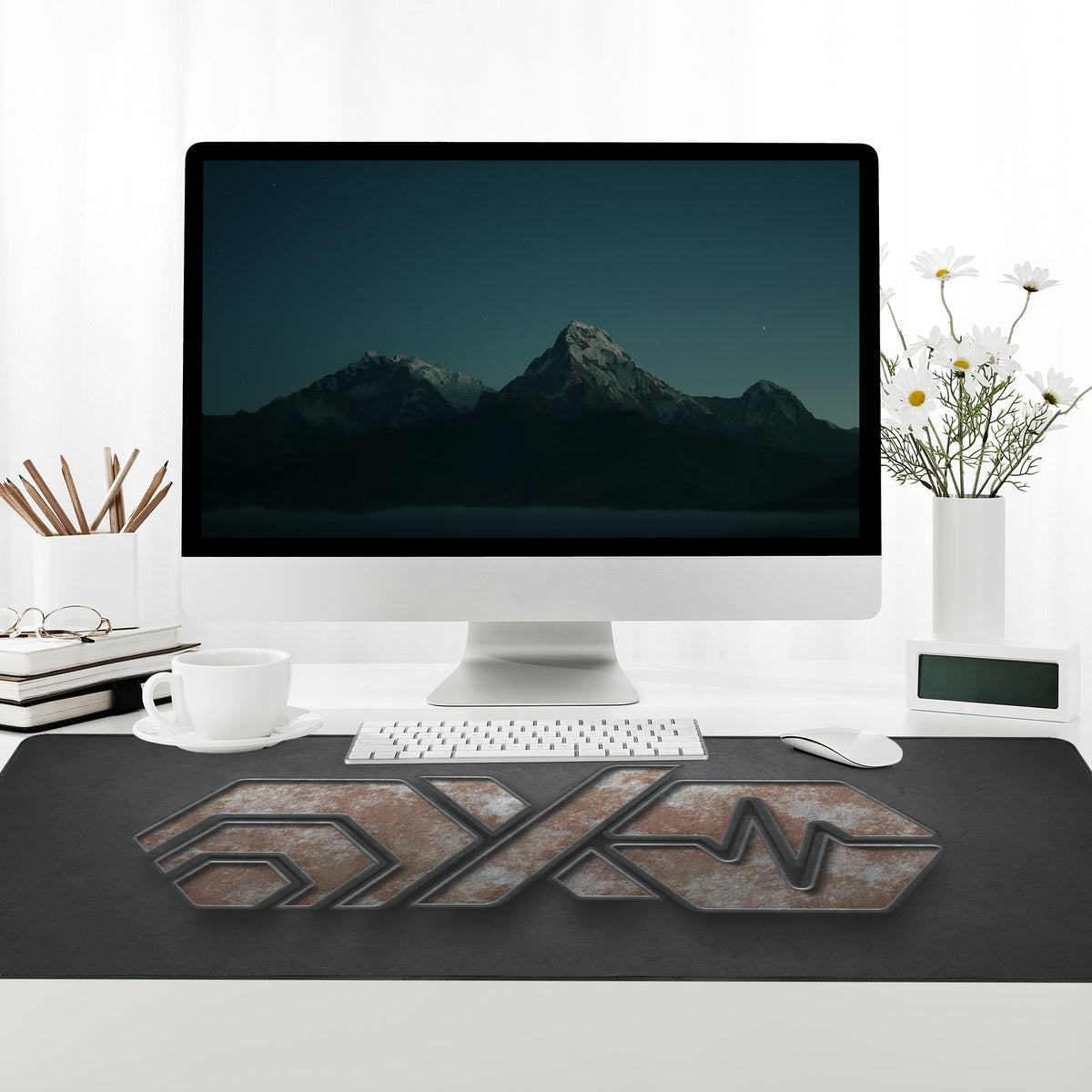 Industrial Trinity - Large Desk Mat - The Pulsican Store
