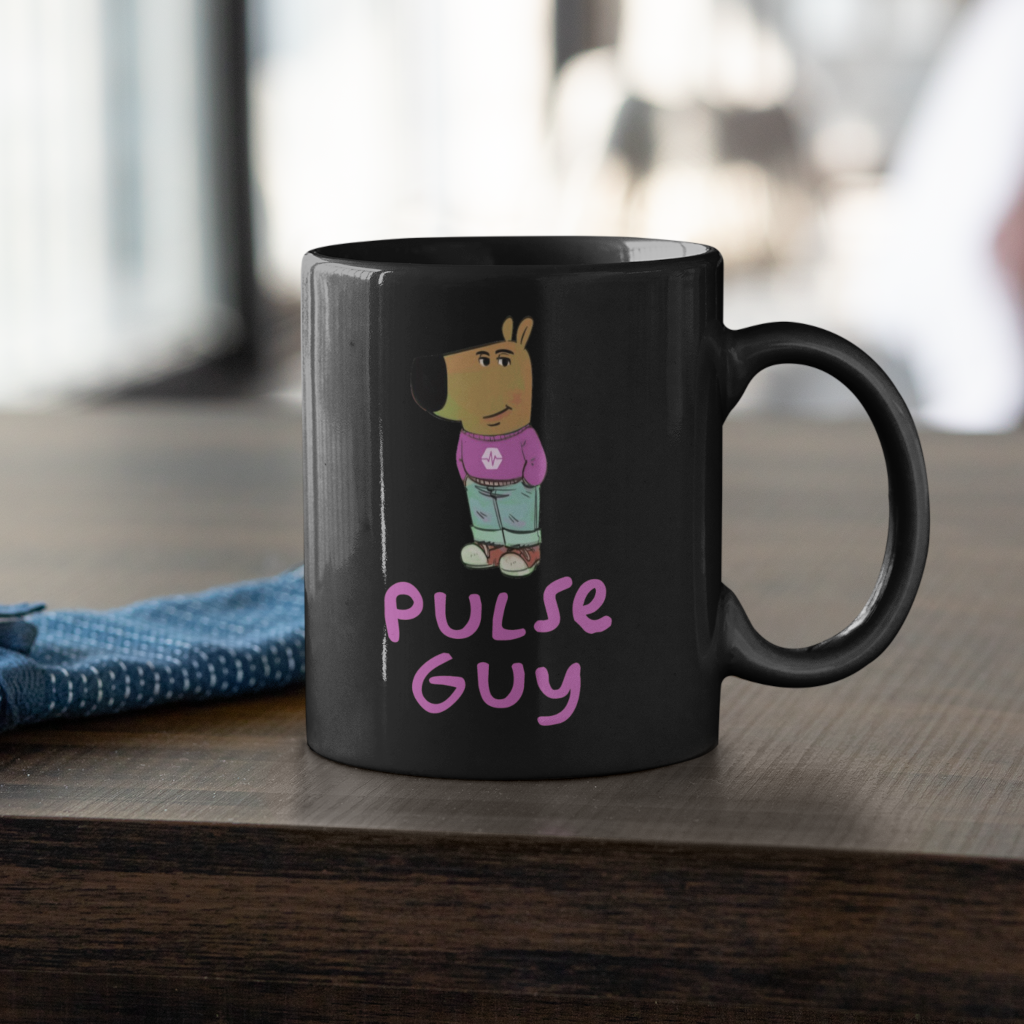 Pulse Guy - Black Mug