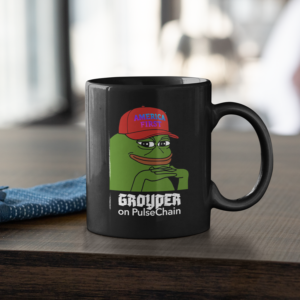 Groyper - Black Mug