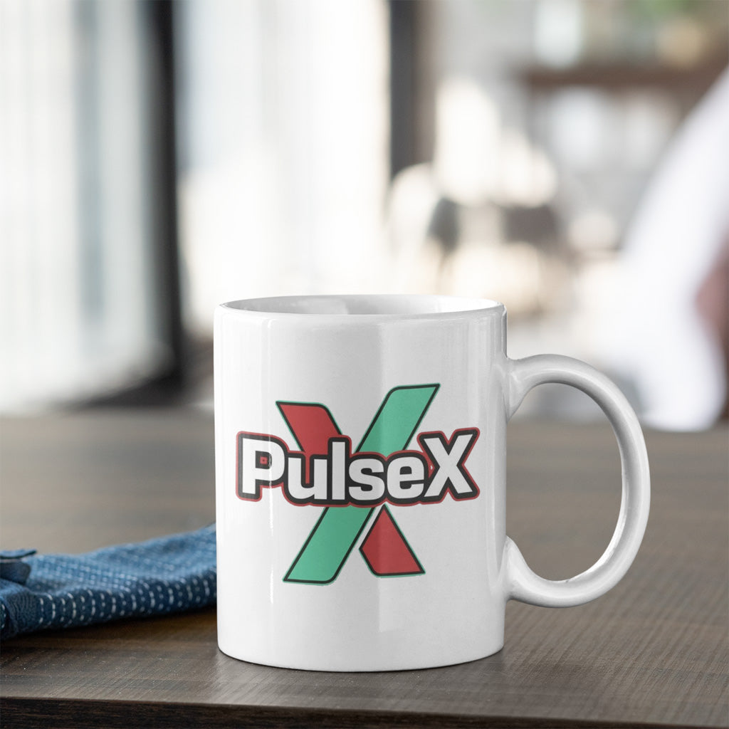 PulseX Logo - White Mug