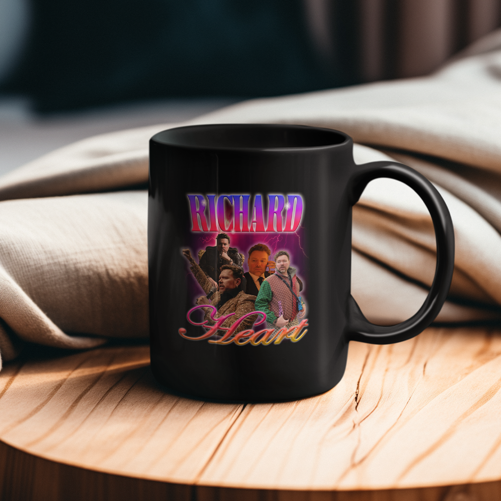 Richard Heart Bootleg - Black Mug