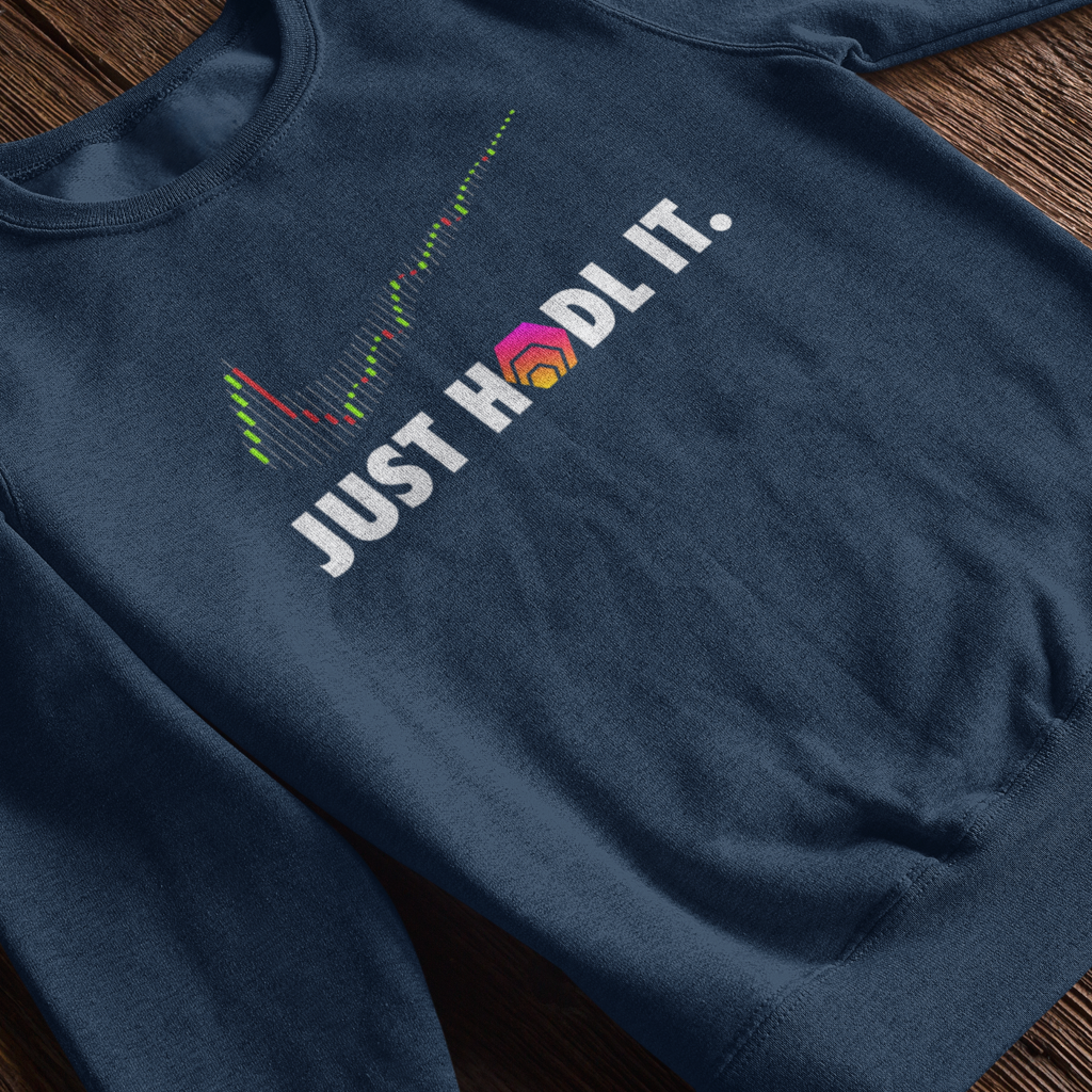 Just HODL It Hex - Sweatshirt - The Pulsican Store