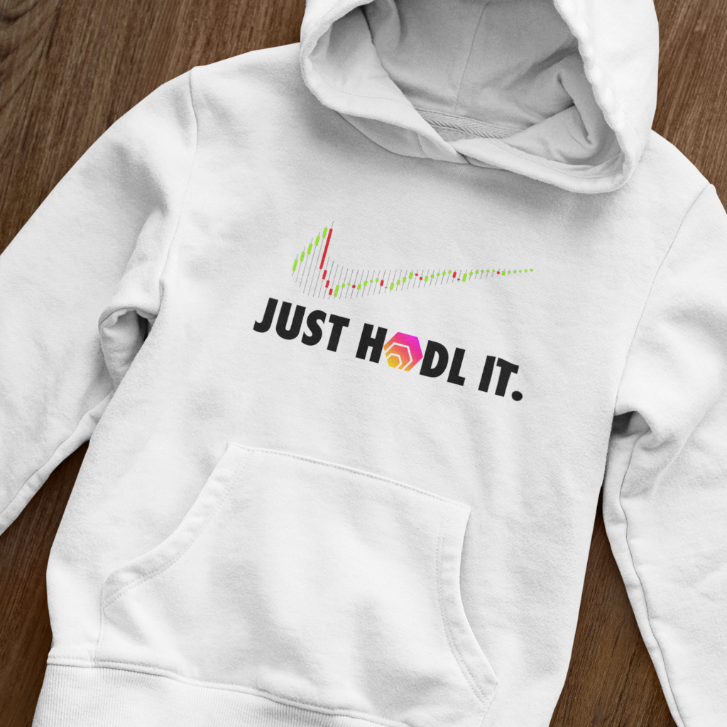 Just HODL It Hex - Hoodie - The Pulsican Store