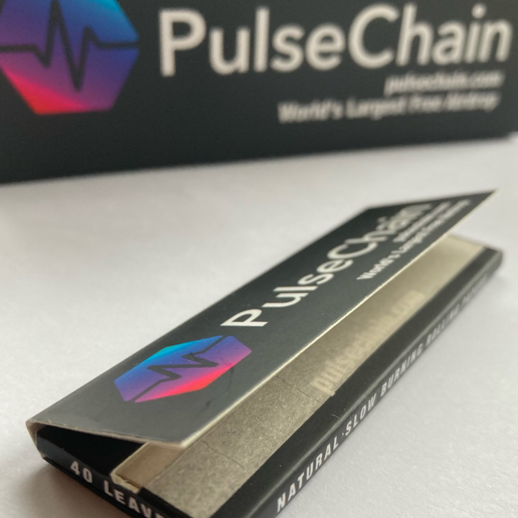 PulseChain - Organic Hemp Rolling Papers - The Pulsican Store