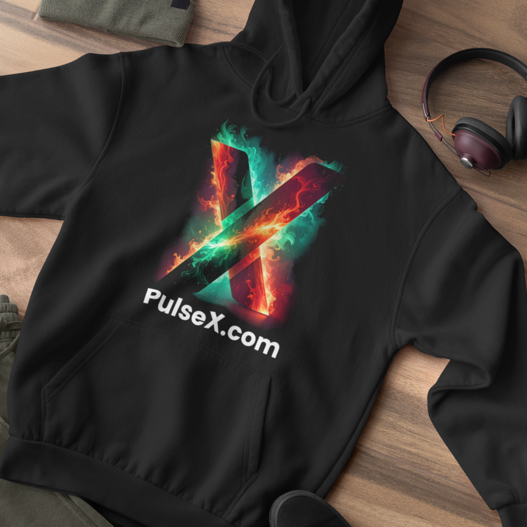 PulseX on Fire - Youth Hoodie