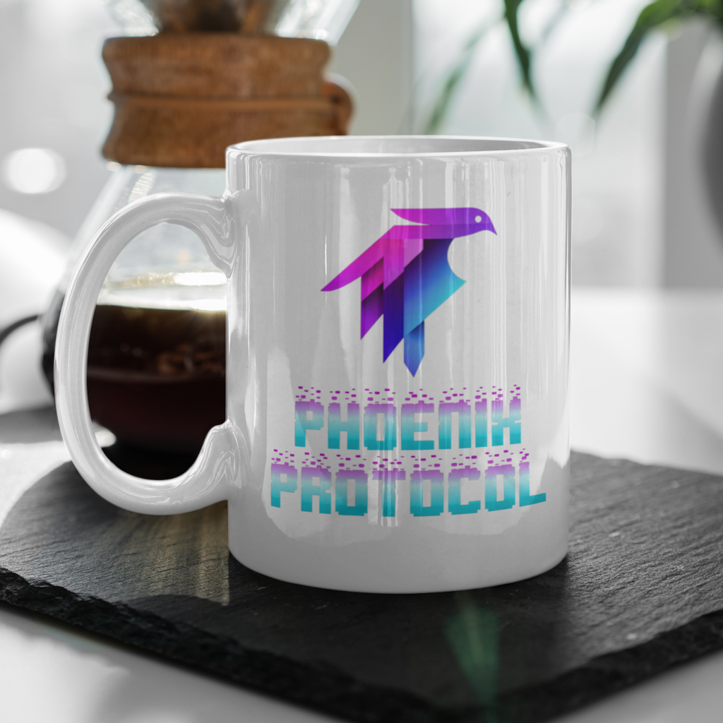 Phoenix - White Mug