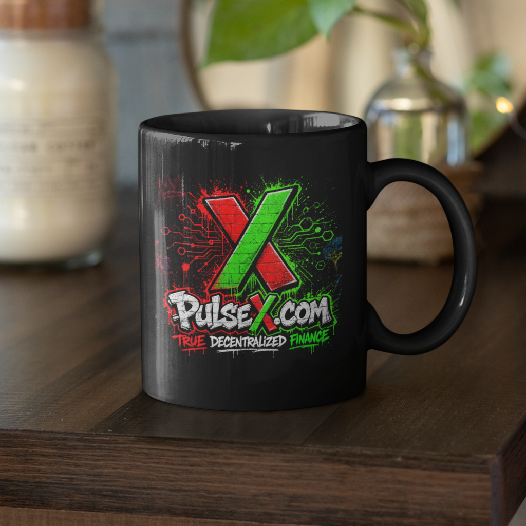 PulseX Graffiti - Black Mug