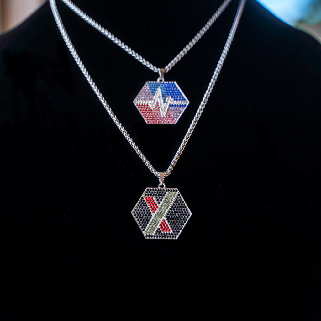 PulseChain and PulseX - Luxury Double Sided Pendant