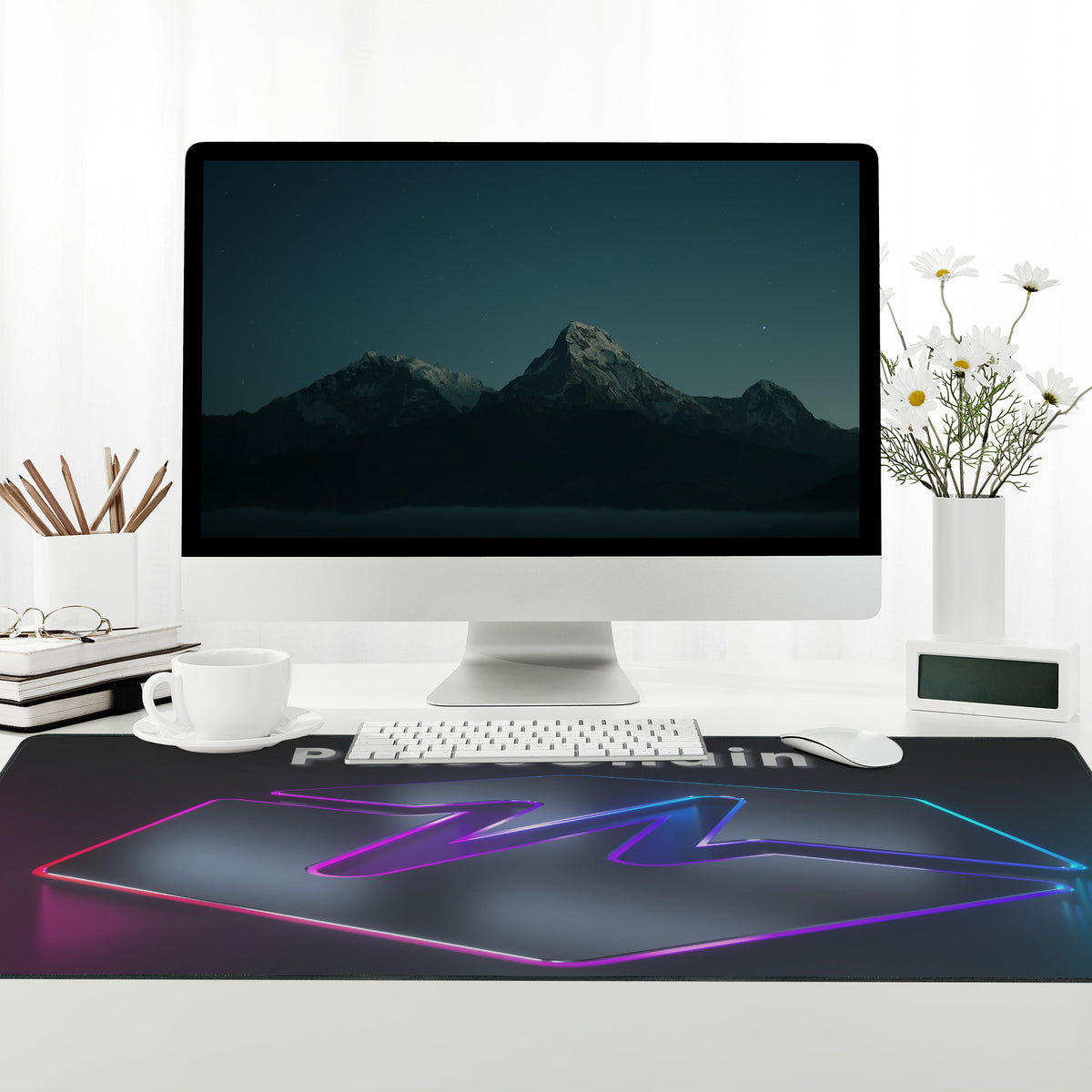 PulseChain - Large Desk Mat - The Pulsican Store