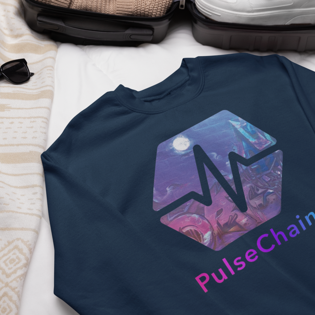 PulseChain Graffiti - Sweatshirt - The Pulsican Store