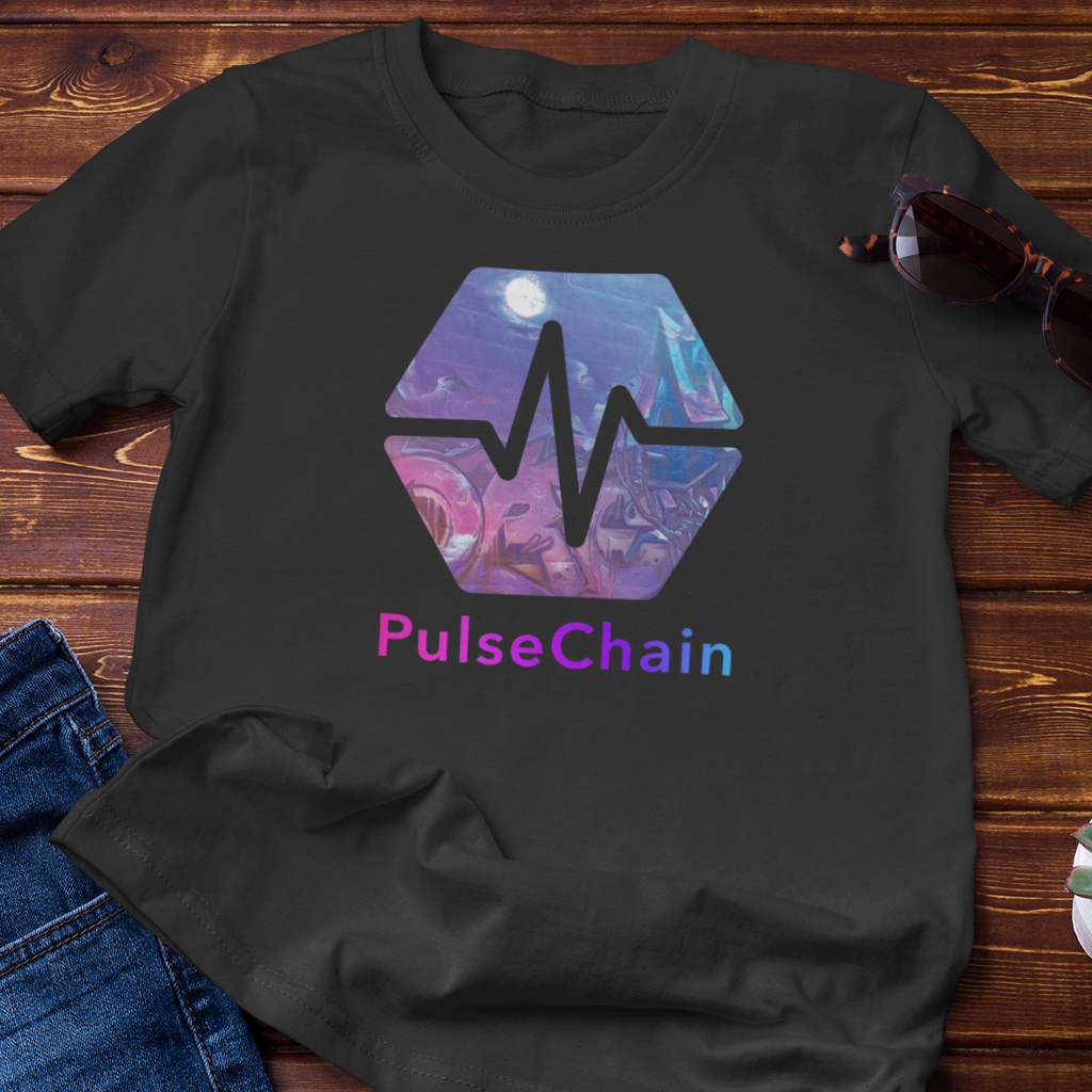 PulseChain Graffiti - T Shirt - The Pulsican Store