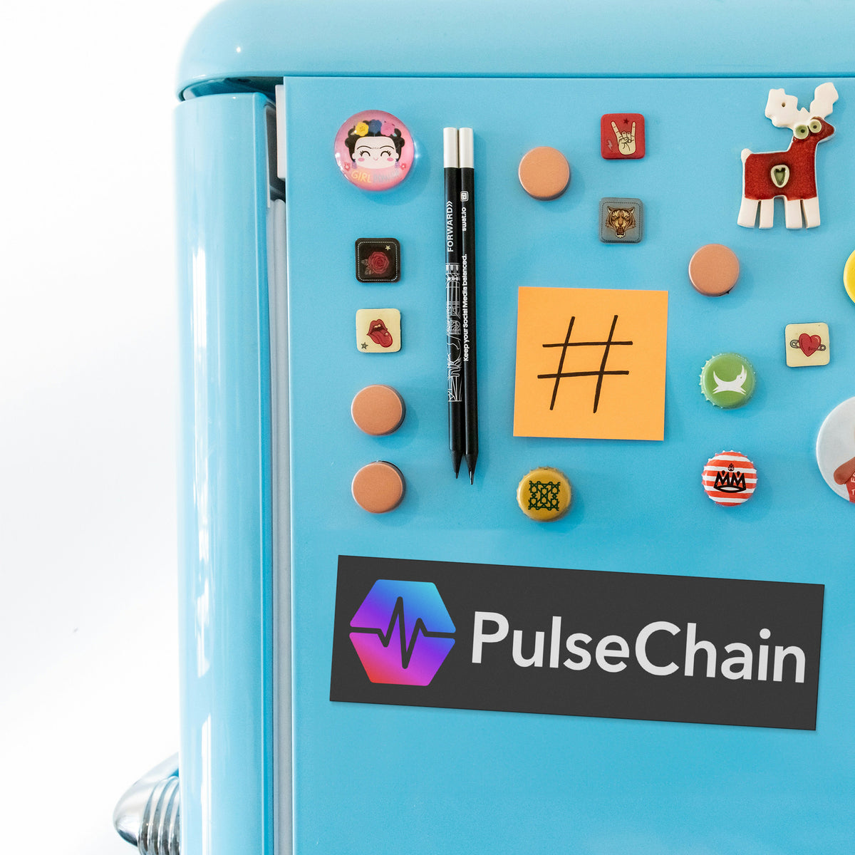 PulseChain - Bumper Magnet - The Pulsican Store