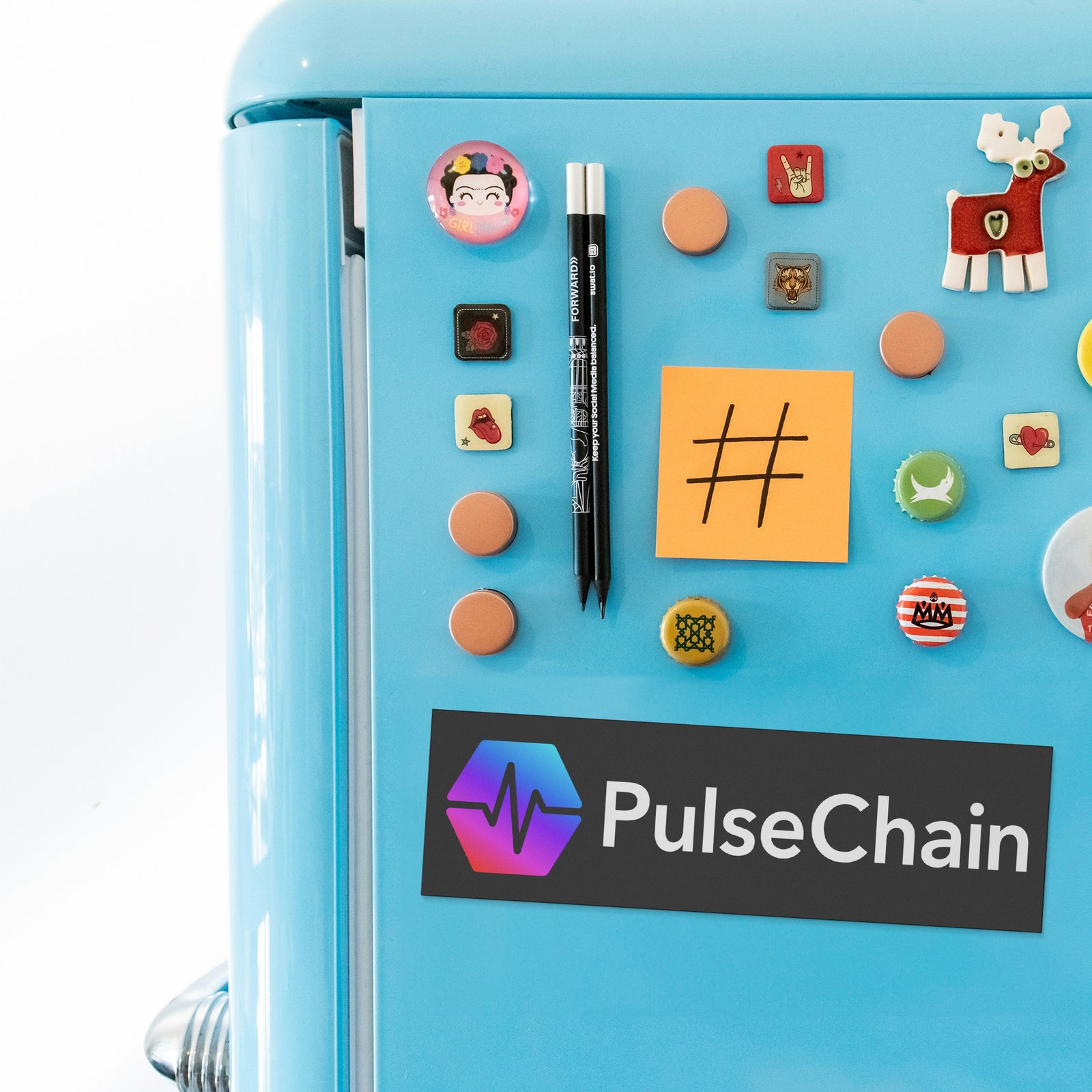 PulseChain - Bumper Magnet - The Pulsican Store