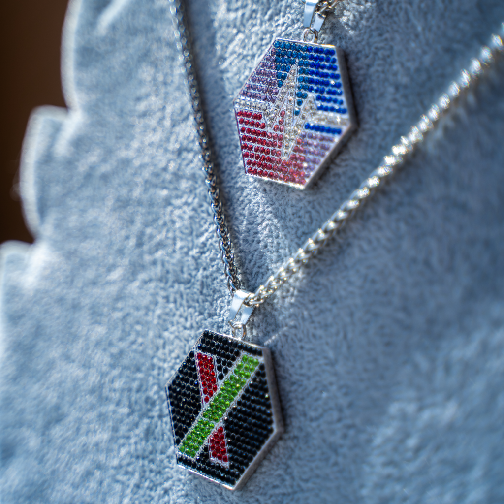 PulseChain and PulseX - Luxury Double Sided Pendant - The Pulsican Store