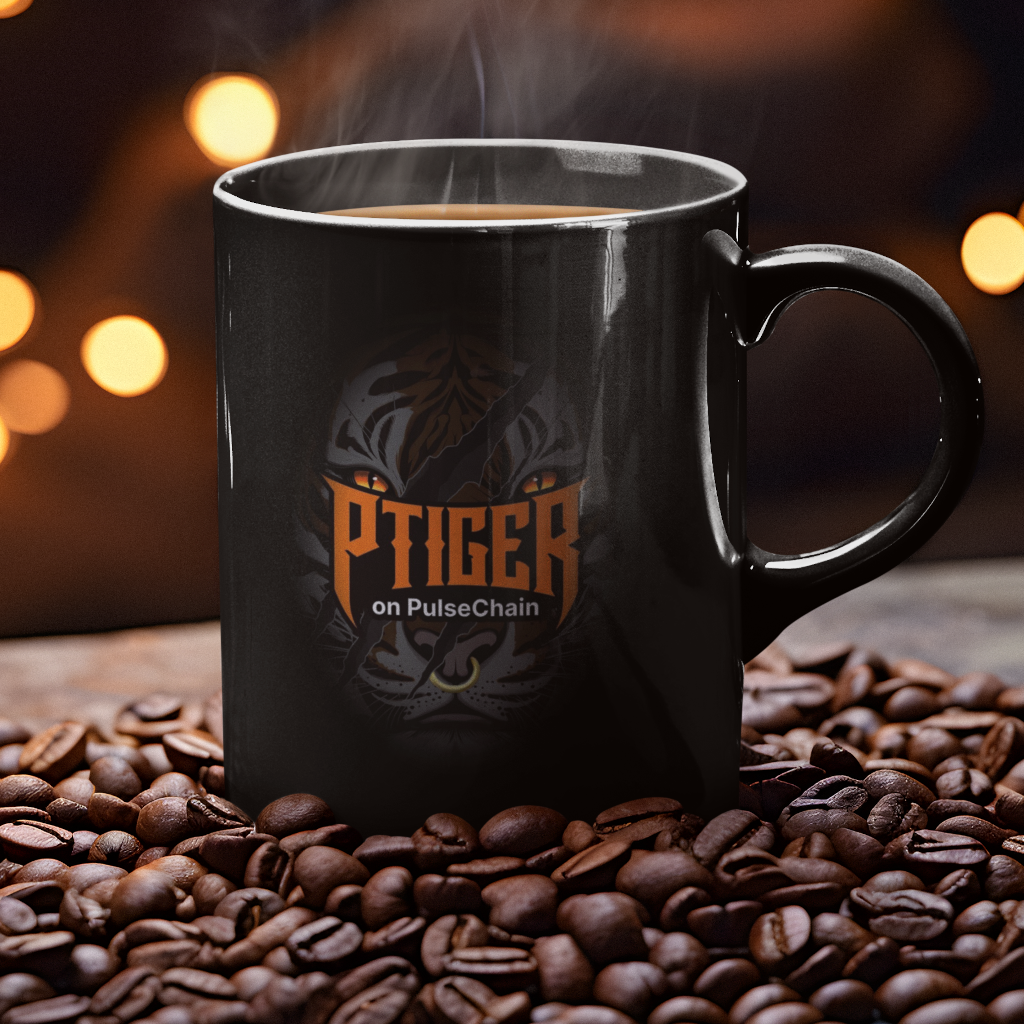 Ptiger - Black Mug
