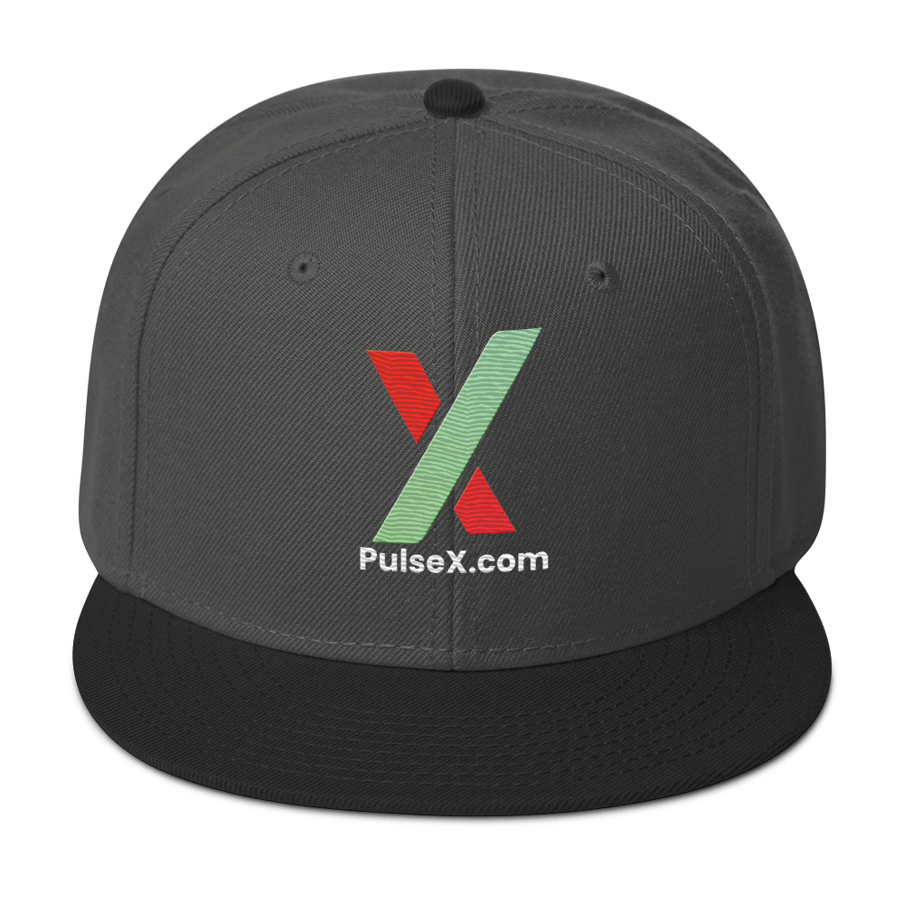 PulseX.com - Embroidered Snapback