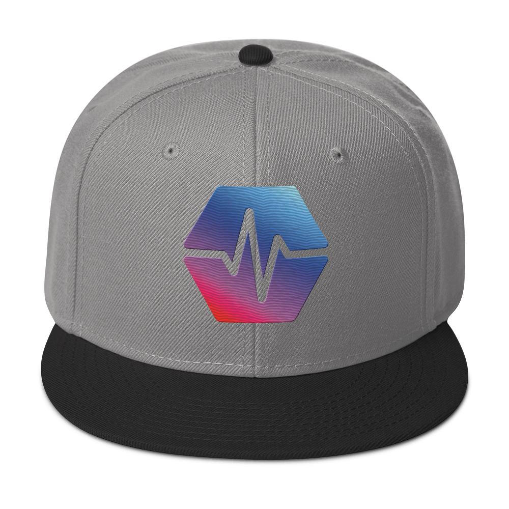 PulseChain Logo - Embroidered Snapback - The Pulsican Store