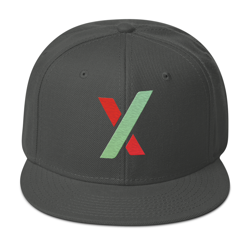 PulseX Logo - Embroidered Snapback - The Pulsican Store