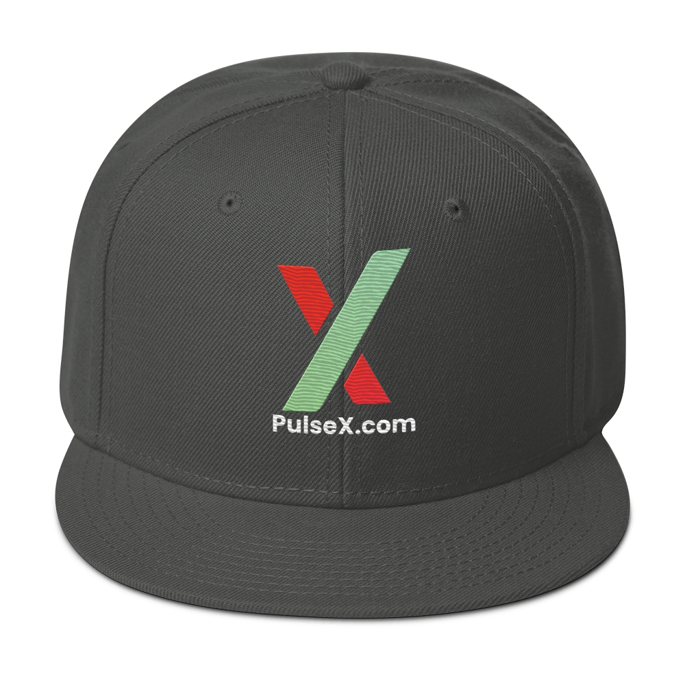 PulseX.com - Embroidered Snapback