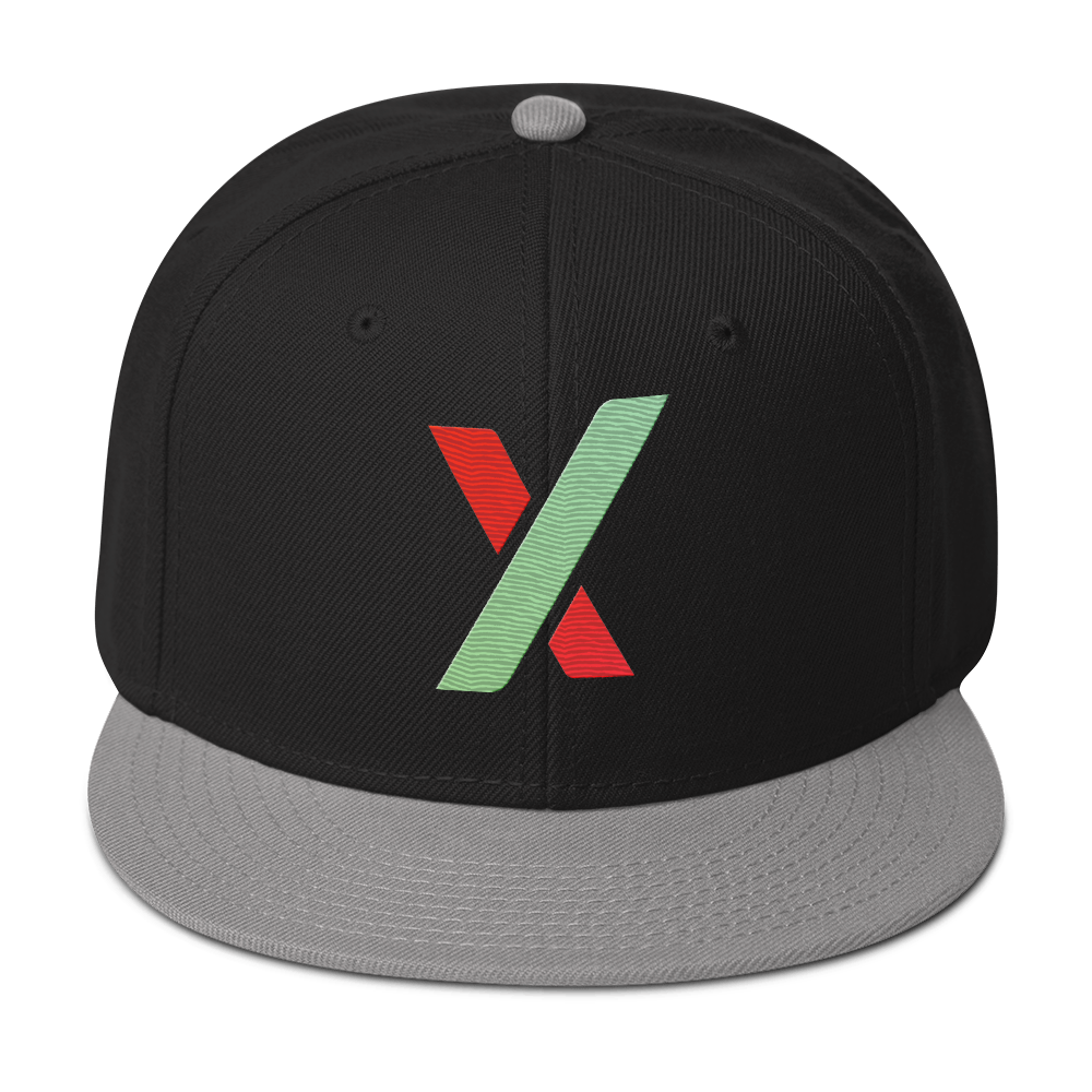 PulseX Logo - Embroidered Snapback - The Pulsican Store