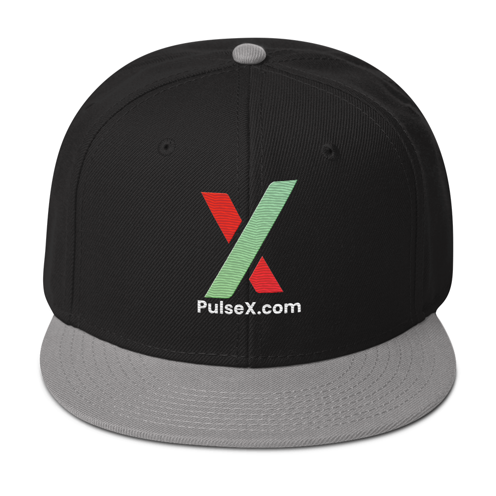 PulseX.com - Embroidered Snapback