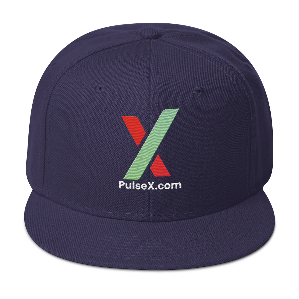 PulseX.com - Embroidered Snapback - The Pulsican Store