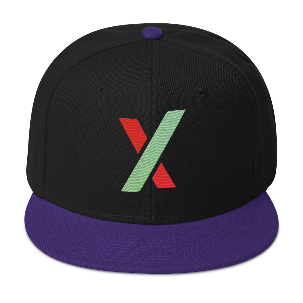 PulseX Logo - Embroidered Snapback - The Pulsican Store