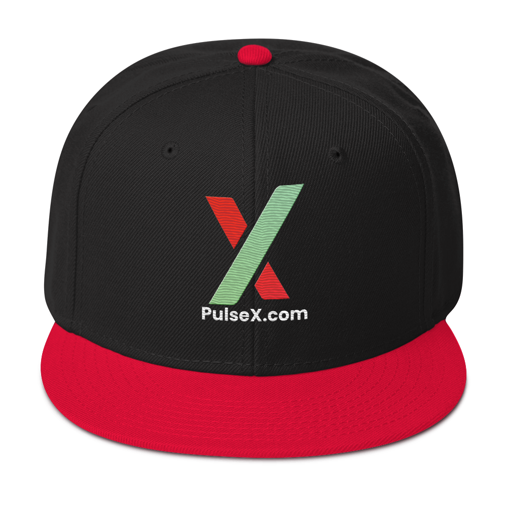 PulseX.com - Embroidered Snapback