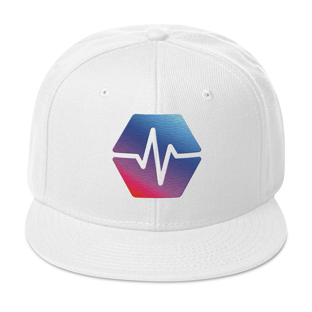 PulseChain Logo - Embroidered Snapback - The Pulsican Store
