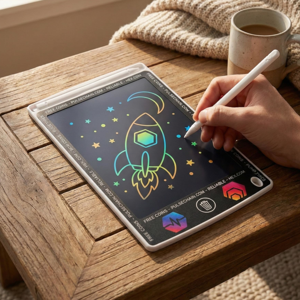 PulseChain HEX - LCD Writing Tablet