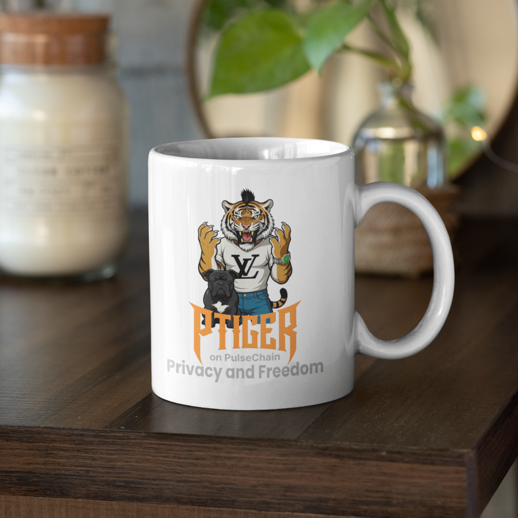 Ptiger - White Mug