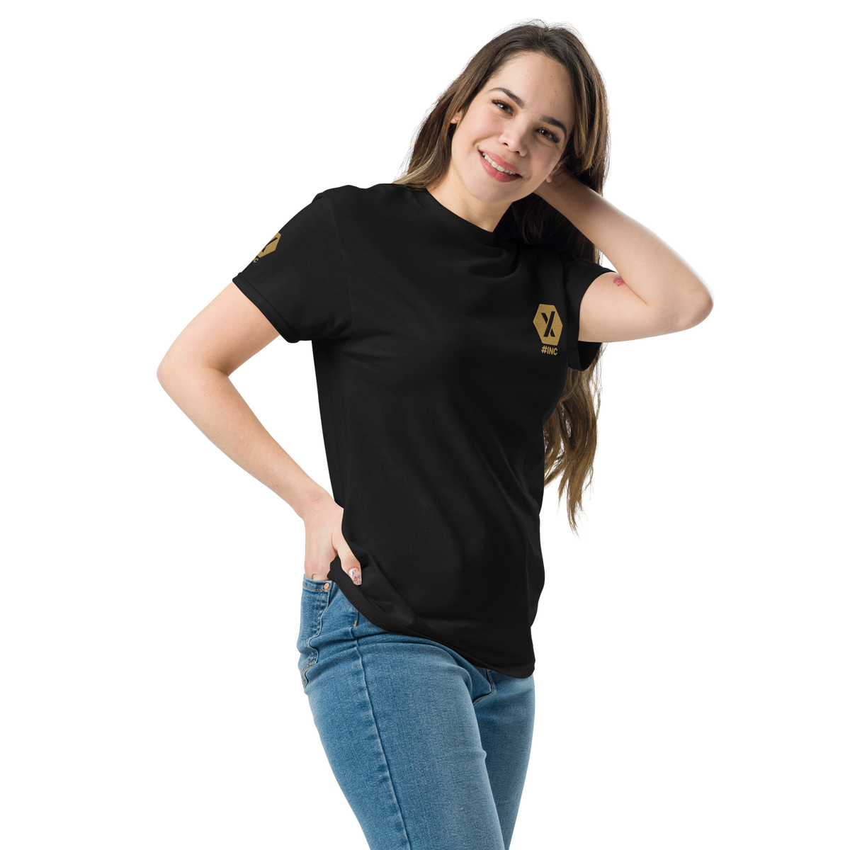 INC Gold - Premium Embroidered T Shirt - The Pulsican Store