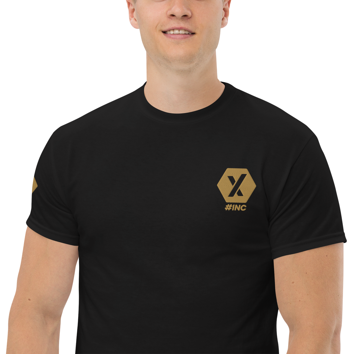 INC Gold - Premium Embroidered T Shirt - The Pulsican Store