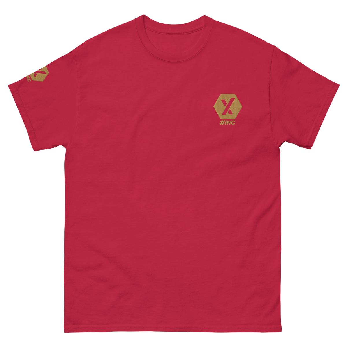 INC Gold - Premium Embroidered T Shirt - The Pulsican Store