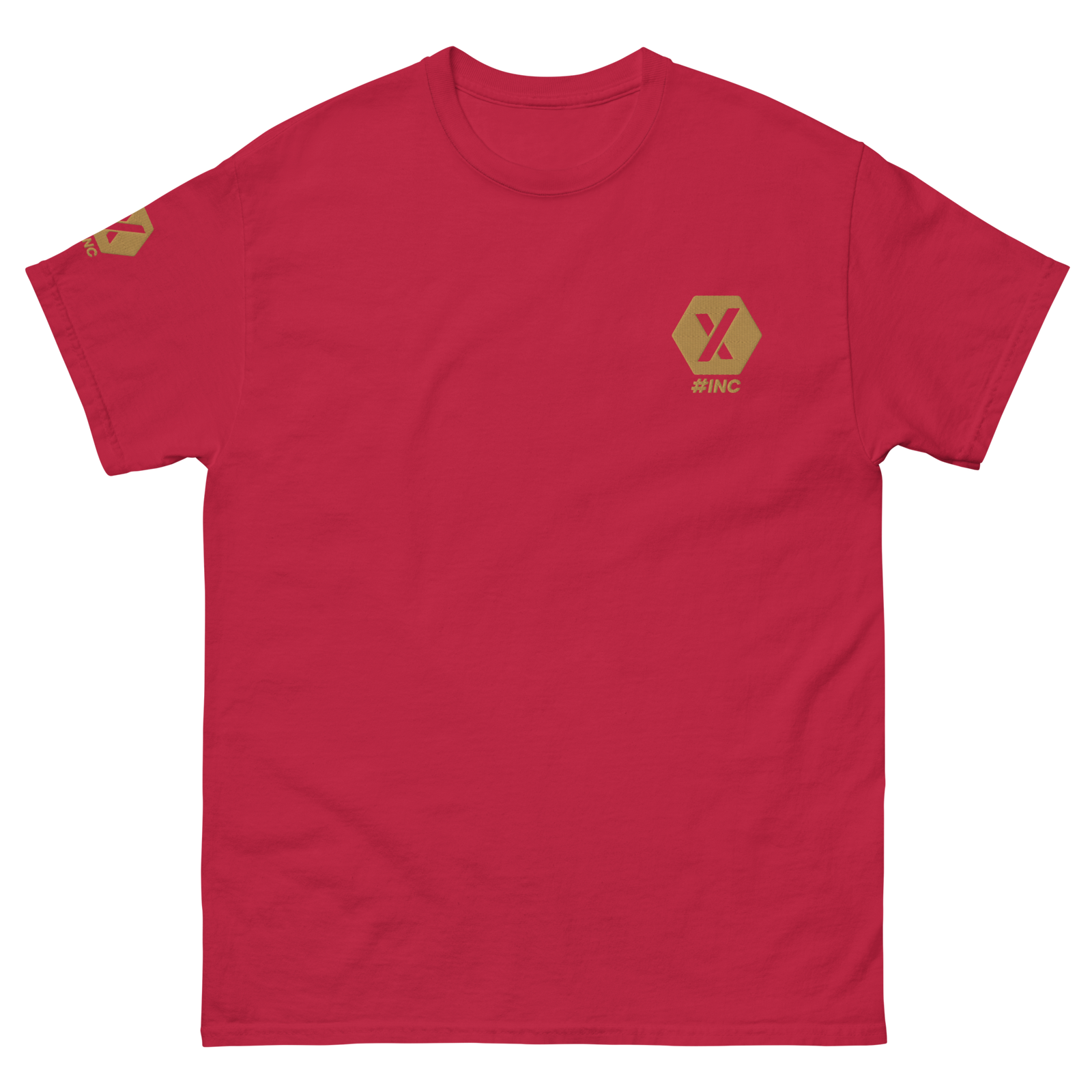 INC Gold - Premium Embroidered T Shirt - The Pulsican Store