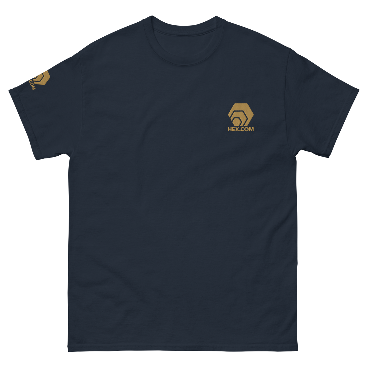 HEX Gold - Premium Embroidered T Shirt - The Pulsican Store
